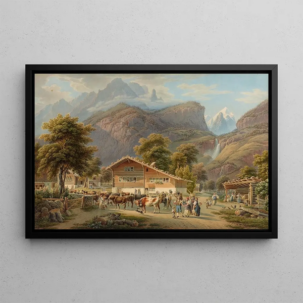 Gabriel Lory the Younger - Le retour de lAlpage.webp