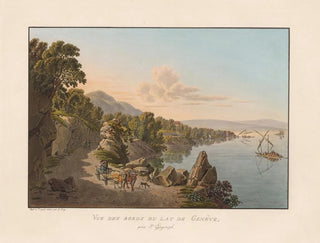 Gabriel Lory the Younger - Vue des bords du Lac de Genve prs St Gingouph.webp