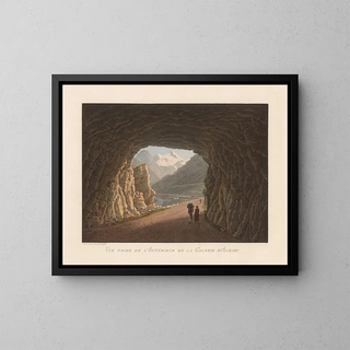 Gabriel Lory the Younger - Vue prise de lIntrieur de la Galerie dAlgaby.webp