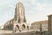 Vue de la Cathédrale de Berne - Gabriel Lory l'Ancien — vy av konstverket