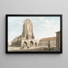 Vue de la Cathédrale de Berne - Gabriel Lory l'Ancien — inramlat konstverk på väggen