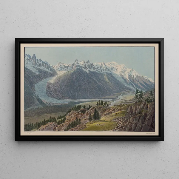 Gabriel Lory the older - Vue prise de la Flgre.webp