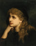 Marguerite - Gabriel von Max — vy av konstverket