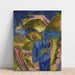Reproduktion av målningen Pojke med godis - Ernst Ludwig Kirchner