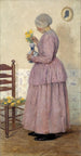 Arrangement des tulipes - Gari Melchers — vy av konstverket