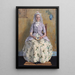 La Communiante - Gari Melchers — inramlat konstverk på väggen