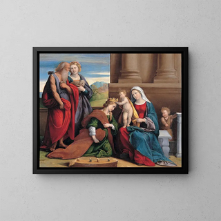 Garofalo and workshop - Coronation of Saint Catherine.webp