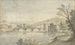 Vue du Ponte Molle à Rome - Gaspar Van Wittel — vy av konstverket