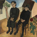 Gaston och hans syster - Gustave Van de Woestijne — vy av konstverket