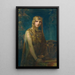 Isolde la prinsessa celte - Gaston Bussière — inramlat konstverk på väggen