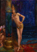 två dansare - Gaston Bussière — vy av konstverket