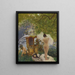 Le Bain - Gaston La Touche — inramlat konstverk på väggen