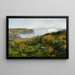 Vue d'Étretat - Gaston Roullet — inramlat konstverk på väggen