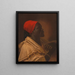 Toussaint Louverture - Geo. De Baptiste — inramlat konstverk på väggen