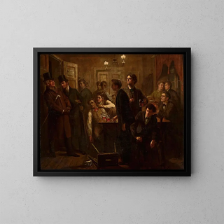 Georg David Salomon Knorr - Scene from a beerhouse or a tavern.webp