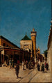 Rue à Tunis - Georg Grimm — vy av konstverket