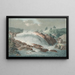 Vue de HougFoss - Georg Haas — inramlat konstverk på väggen