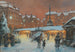 Julmarknad - Georg Janny — vy av konstverket