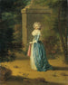 Portrait d'Henriette von Holzhausen - Georg Karl Urlaub — vy av konstverket