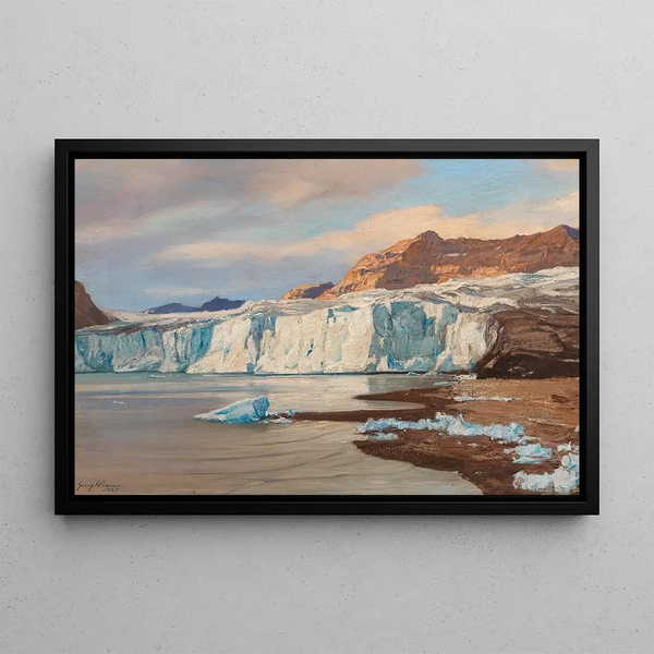 Georg Macco - In der Tempelbai vom Postgletscher Spitzbergen.webp