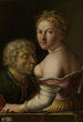 Caritas Romana - Georg Pencz — vy av konstverket