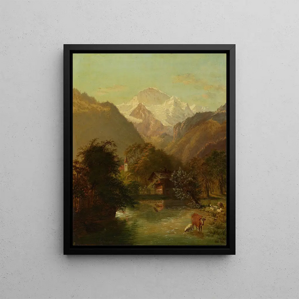 Georg Rudolf Knig - Die Ansicht der Jungfrau bey Interlaken.webp