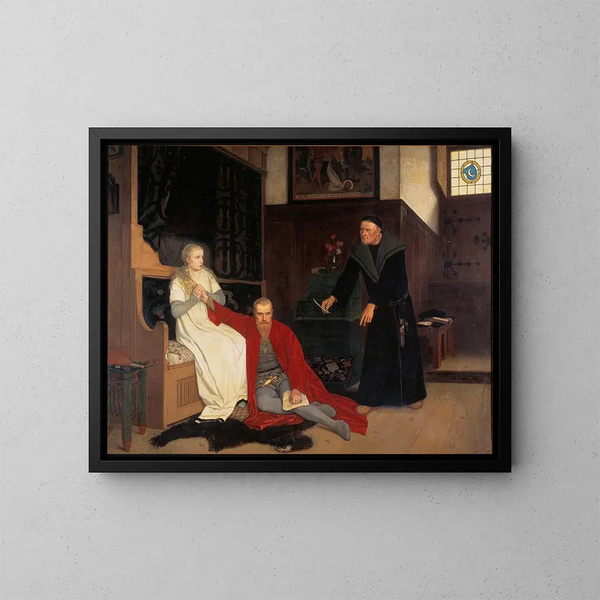 Erik XIV, kung av Sverige - Georg von Rosen — inramlat konstverk på väggen