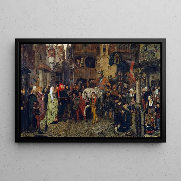 Georg Von Rosen - The Entry of Sten Sture the Elder into Stockholm.webp