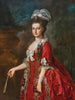 Porträtt av ärkehertiginnan Marie Christine, hertiginna av Teschen 1742-1798 - Georg Weikert — vy av konstverket