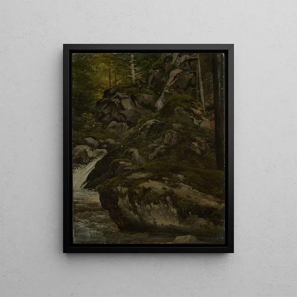 Georg Wilhelm Issel - Waldbach.webp