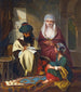 Le Scribe - Georg Wilhelm Timm — vy av konstverket