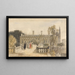 Clare College, Cambridge - George Haydock Dodgson — inramlat konstverk på väggen