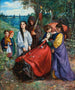 L'enterrement de la mariée - George Adolphus Storey — vy av konstverket
