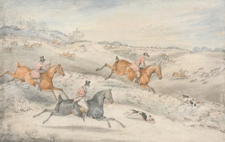George Alken - Foxhunting Full Cry.webp
