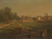 Vue occidentale d'une partie de Westminster et de Bird Cage Walk prise depuis le Moulin - George Arnald — vy av konstverket