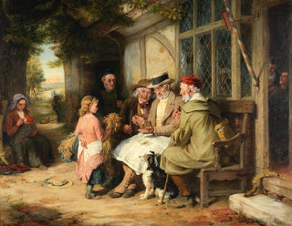 George Bernard ONeill - Reaping Time.webp