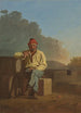 Bateliers du Mississippi - George Caleb Bingham — vy av konstverket