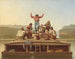 Les joyeux bateliers - George Caleb Bingham — vy av konstverket