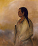 En kvinna Choctaw - George Catlin — vy av konstverket