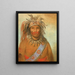 Stormfågel av Aunimmuckkwaum - George Catlin — inramlat konstverk på väggen