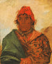 Ee-Mat-L King Phillip Deuxième chef - George Catlin — vy av konstverket