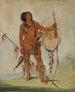 His-Oo-Sn-Chees Petit Espagnol un Guerrier - George Catlin — vy av konstverket
