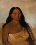 Cuisses de Khketsee, en kvinna från Wichita - George Catlin — vy av konstverket