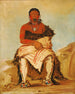 Lshahlestwhix Man Chief, en republikansk Pawnee - George Catlin — vy av konstverket