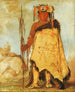 Lawerecooreshawwee, republikansk krigsherre från Pawnee - George Catlin — vy av konstverket