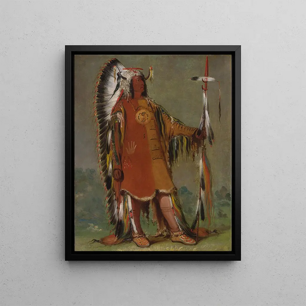 George Catlin - MhToThPa Four Bears Second Chief In Full Dress.webp