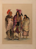 Portfölj av Nordamerikas indianer - George Catlin — vy av konstverket