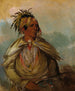 Pah-mee-cw-ee-tah L'homme qui traque un chef - George Catlin — vy av konstverket