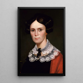 George Catlin - Portrait of a Woman.webp