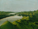 Falaises de rivière, 1320 miles ovanför Saint-Louis - George Catlin — vy av konstverket